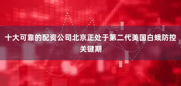 十大可靠的配资公司北京正处于第二代美国白蛾防控关键期