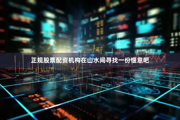 正规股票配资机构在山水间寻找一份惬意吧